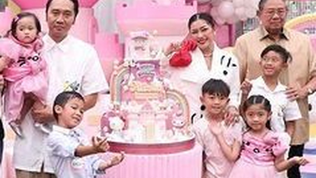 Dihadiri Hatta Rajasa, Ini Potret Perayaan Ulang Tahun Alisha Prameswari Cucu SBY