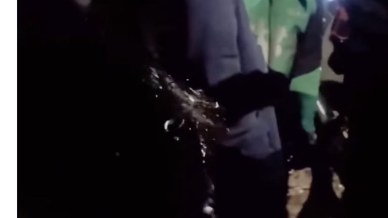 Tangis Anak Driver Ojek Online di Depan Ayahnya  Usai Tertangkap saat Tawuran