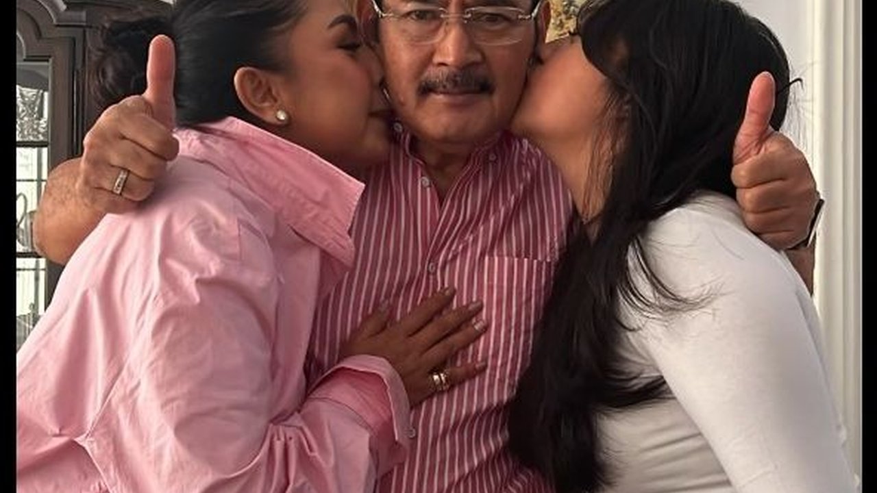Tajir Melintir, Begini Momen Sederhana Ultah Bambang Trihatmodjo Penuh Peluk Cium Mayangsari & Sang Putri