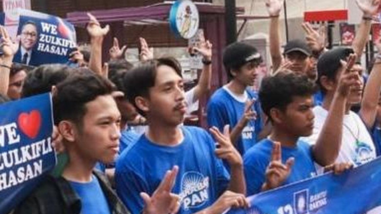 Ratusan Anak Muda Jakarta Dukung PAN di Pemilu 2024