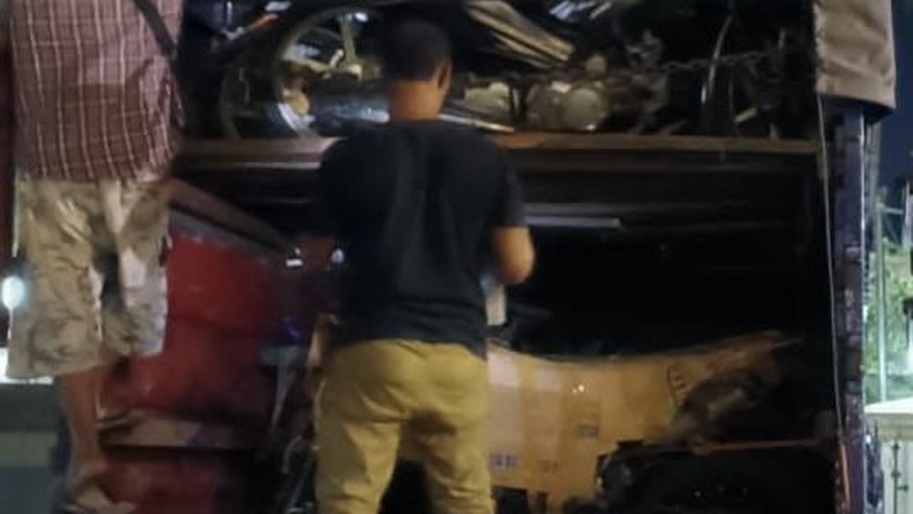 36 Motor Bodong asal Jakarta Dikirim ke Medan, Diamankan Polisi saat Lintasi Jambi
