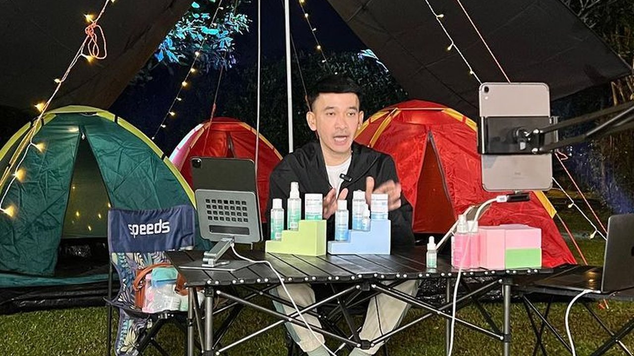 Setelah Raffi Ahmad dan dr, Richard Lee, Ruben Onsu Juga Jualan Live Streaming di Shopee Live