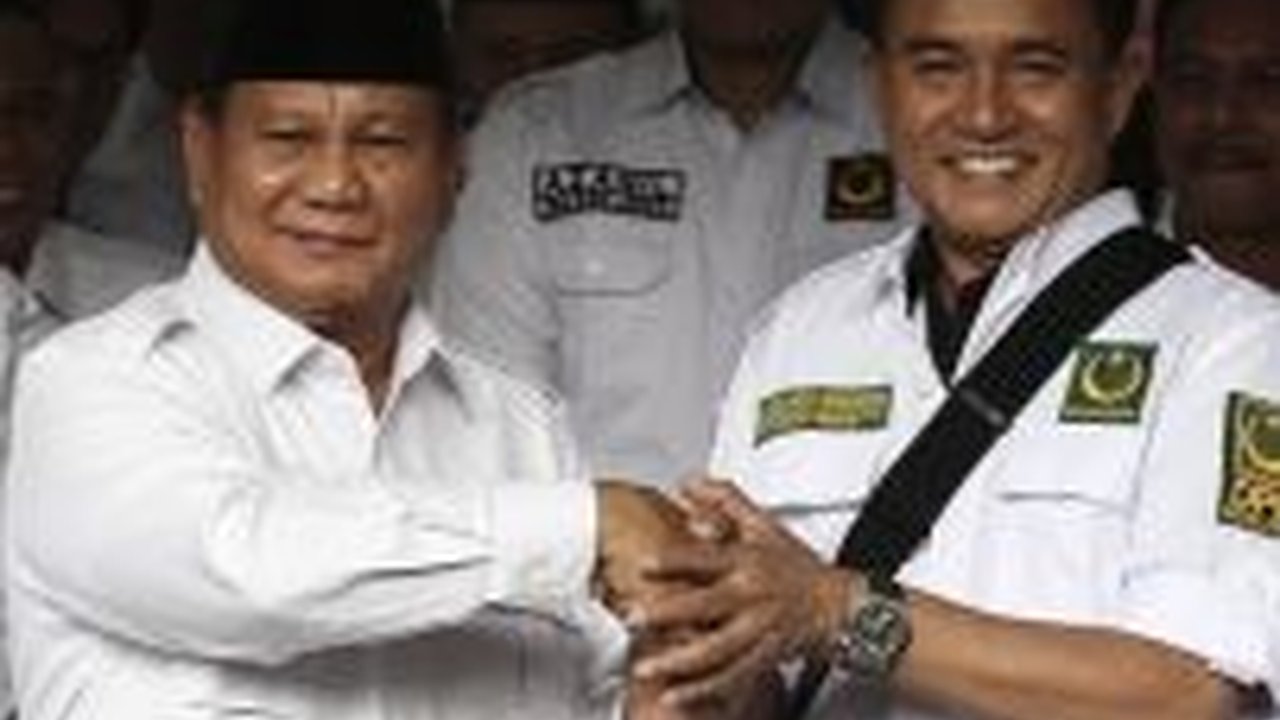 Tiba di Acara Harlah PBB, Prabowo Subianto Disambut Teriakan Presiden