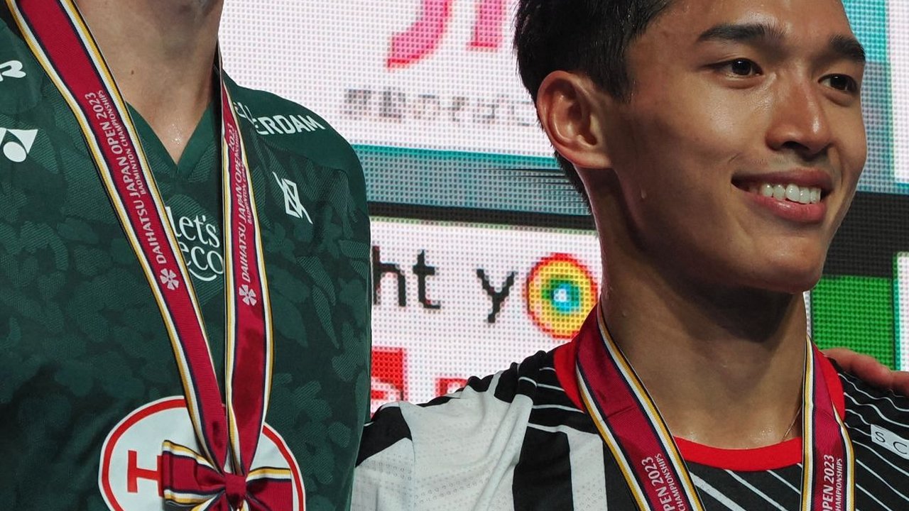 FOTO: Hasil Final Japan Open 2023: Peringkat Satu Dunia Viktor Axelsen Kalahkan Jonatan Christie Dua Set Langsung