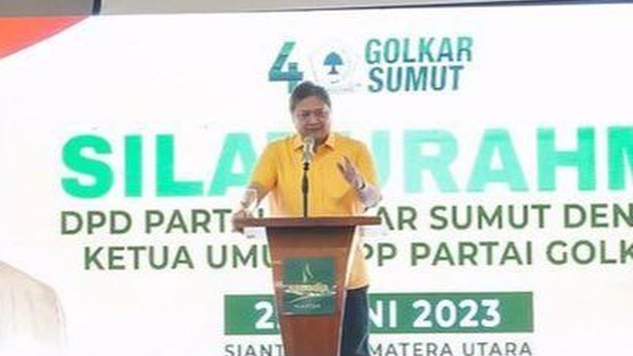 Tolak Munaslub Golkar, DPD Seluruh Indonesia Satu Komando untuk Airlangga Hartarto