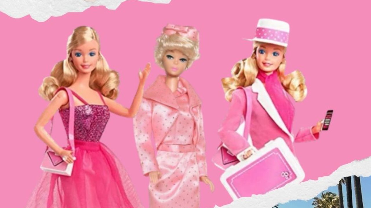 7 Gaya Margot Robbie Tirukan Fashion Boneka Barbie Asli di Press Tour Film Barbie