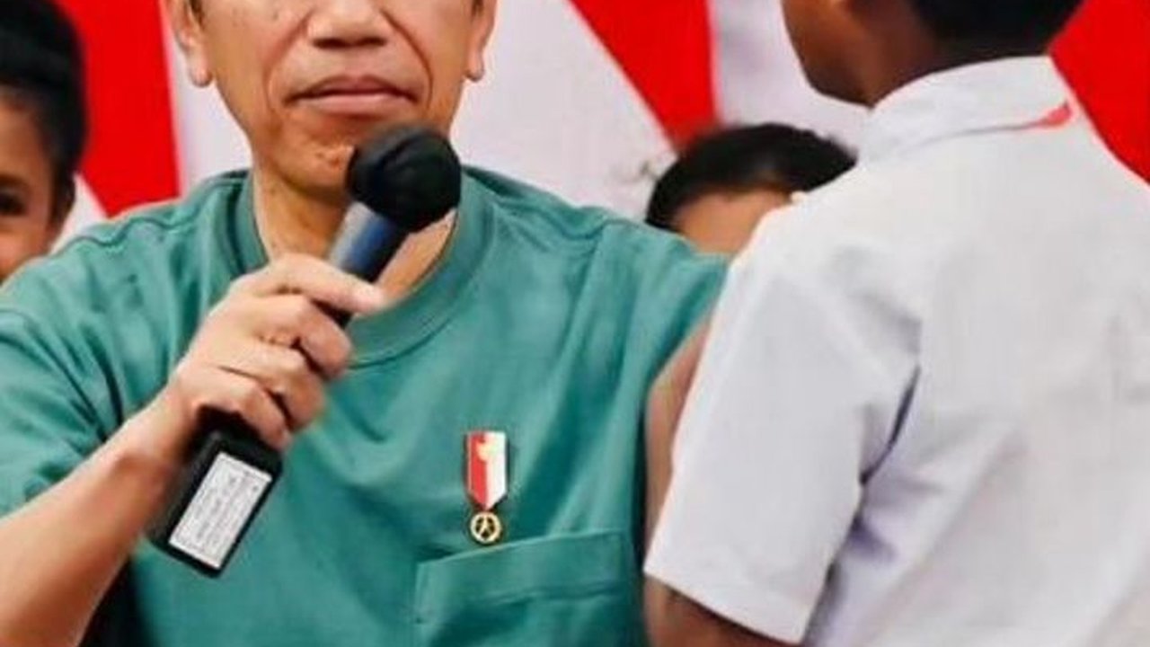 Momen Akrab Jokowi dan Anak-Anak Papua: Bikin Kuis Matematika dan Ditanya Soal Ibu Kota