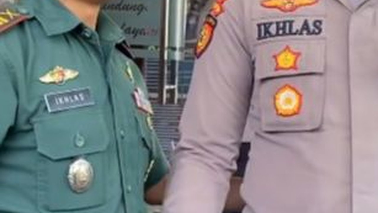 Perwira TNI & Polri ini Punya Nama Sama, Artinya Sungguh Luar Biasa