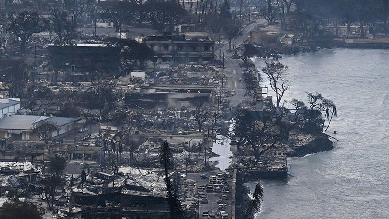 FOTO: Seperti Kiamat, Begini Ngerinya Kebakaran Hutan di Hawaii yang Tewaskan 53 Orang