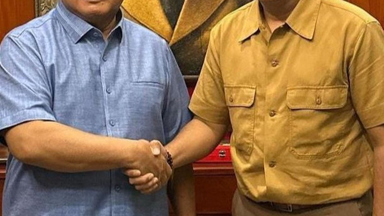 Momen Andre Taulany Bertemu Prabowo Subianto: Next Bisa Nih Kita Bikin Band Bareng