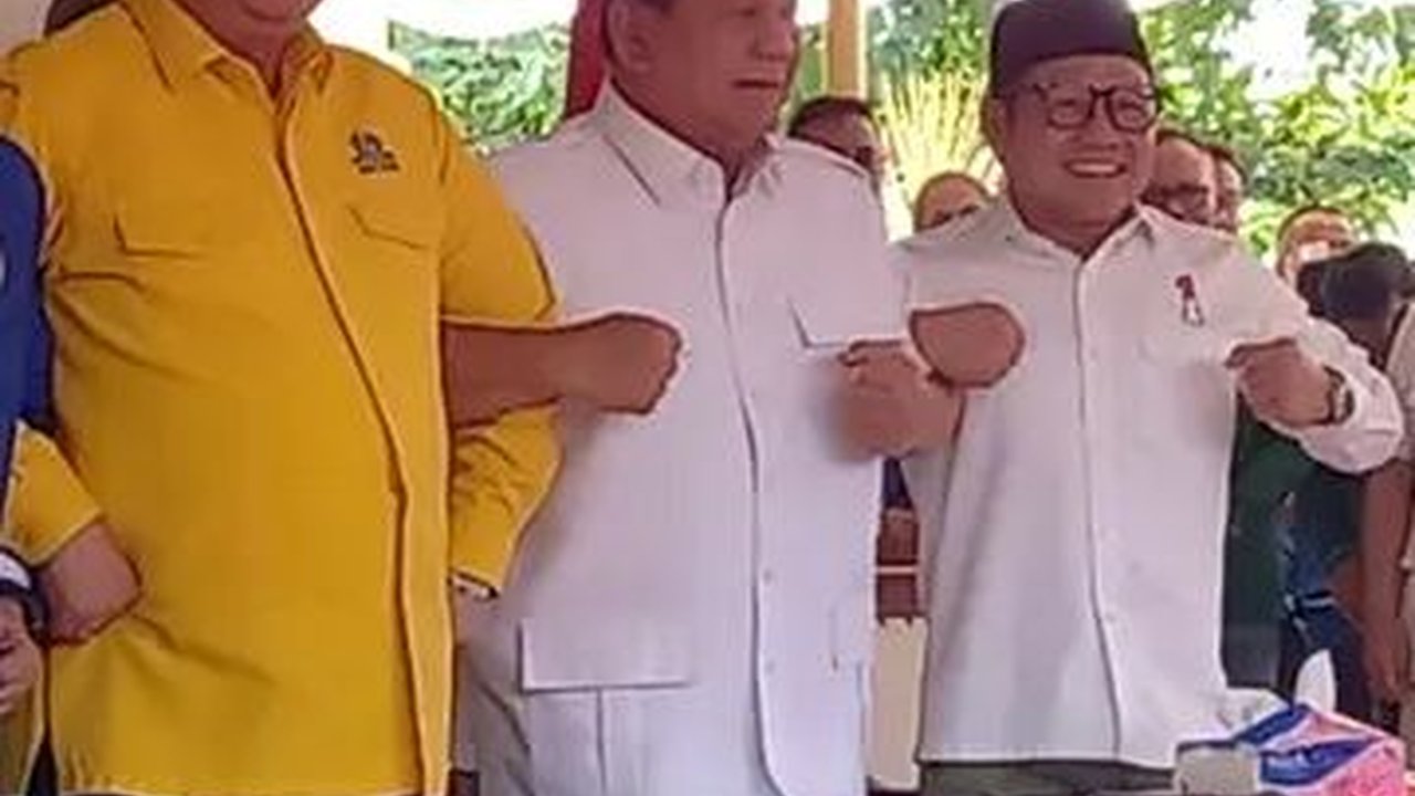 Cak Imin ke Golkar dan PAN: Selamat Bergabung Bersama Prabowo, Insya Allah Mulia Dunia Akhirat