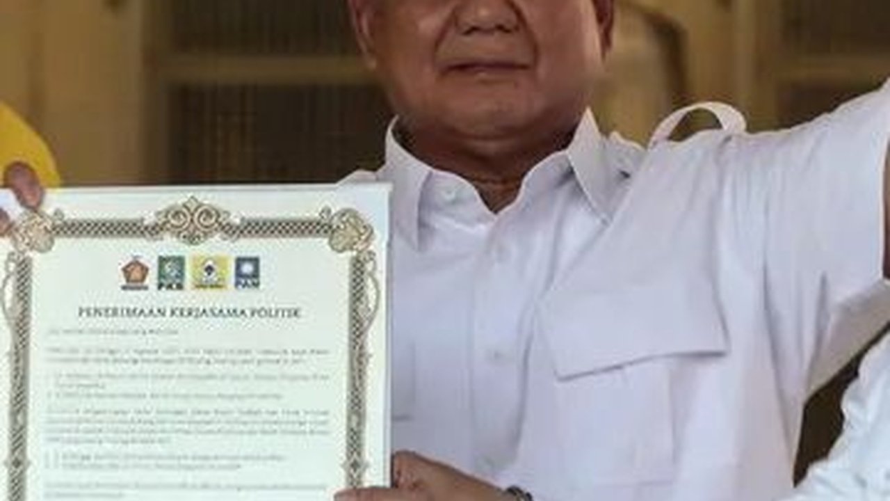 Prabowo soal Cawapres: Kami Cari yang Bisa Diterima Golkar, PAN, PKB, dan Gerindra