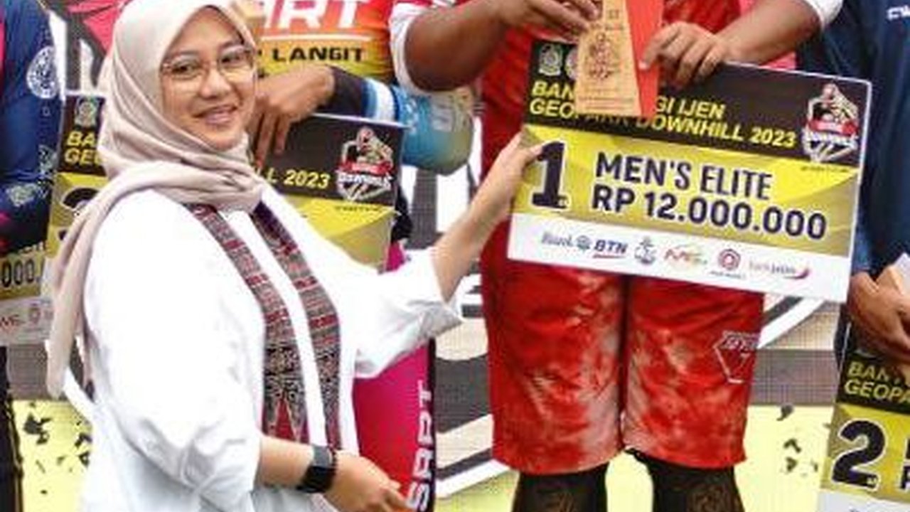 Banyuwangi Ijen Geopark Downhill Berlangsung Sengit, Pembalap: Sangat Menantang