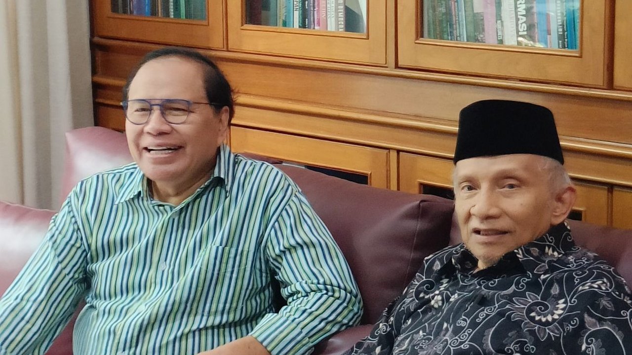 Bertemu Amien Rais, Rizal Ramli Kenang Perjuangan Lawan Orde Baru hingga Freeport