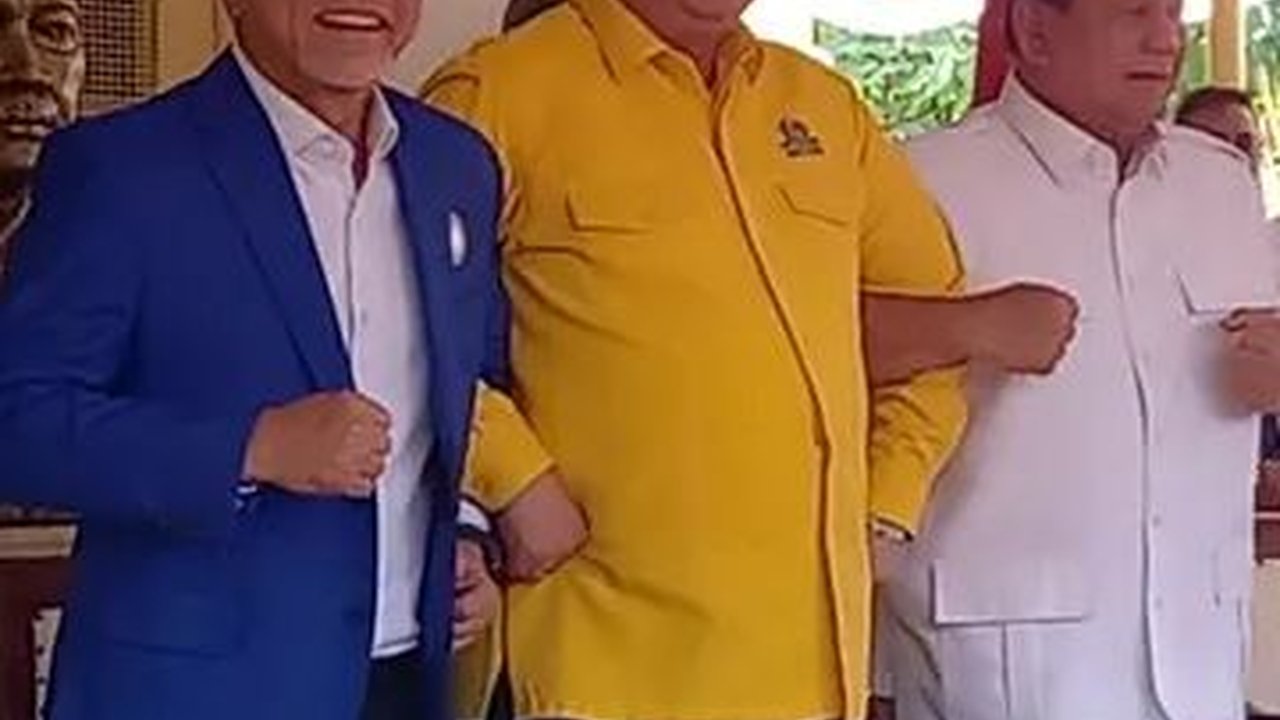 VIDEO: Prabowo Tegaskan Dukungan Golkar dan PAN Tanpa Campur Tangan Jokowi
