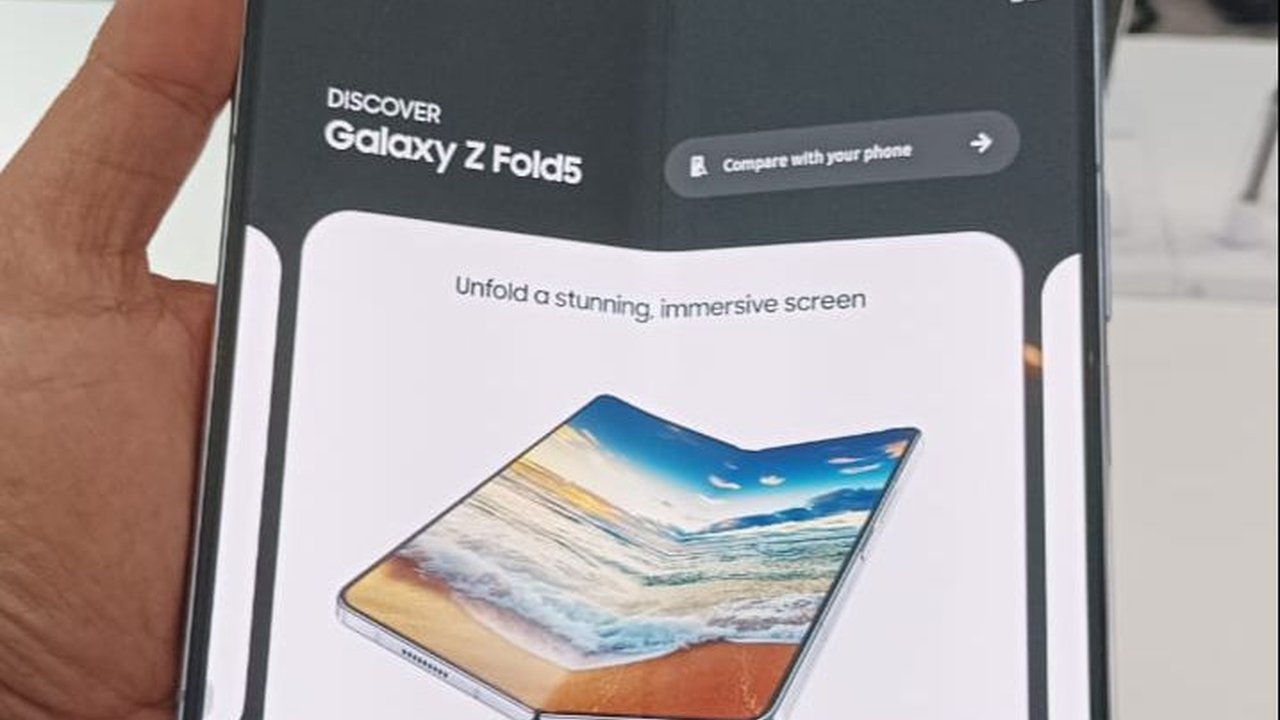 Begini Penampakan Detail Samsung Galaxy Z Fold5 dan Z Flip5 yang Baru Dirilis di Indonesia