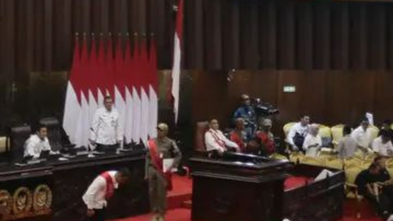 2.450 Personel Gabungan Jaga Sidang Tahunan di Gedung MPR-DPR Hari Ini