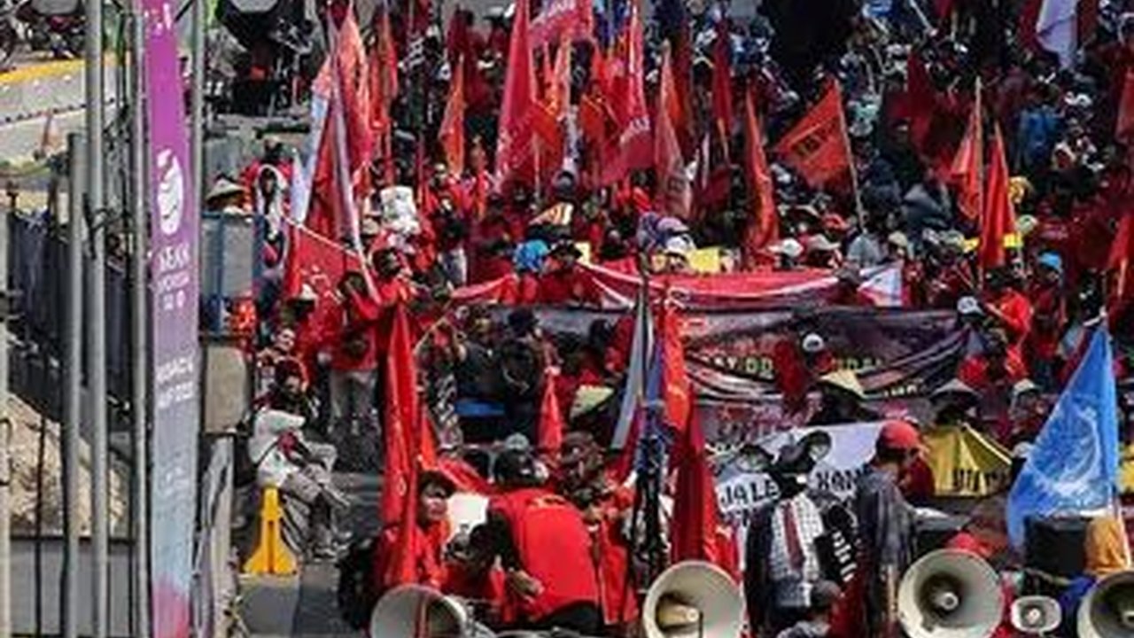 CEK FAKTA: Tidak Benar Ditemukan Peluru Tajam saat Demo Buruh 10 Agustus 2023