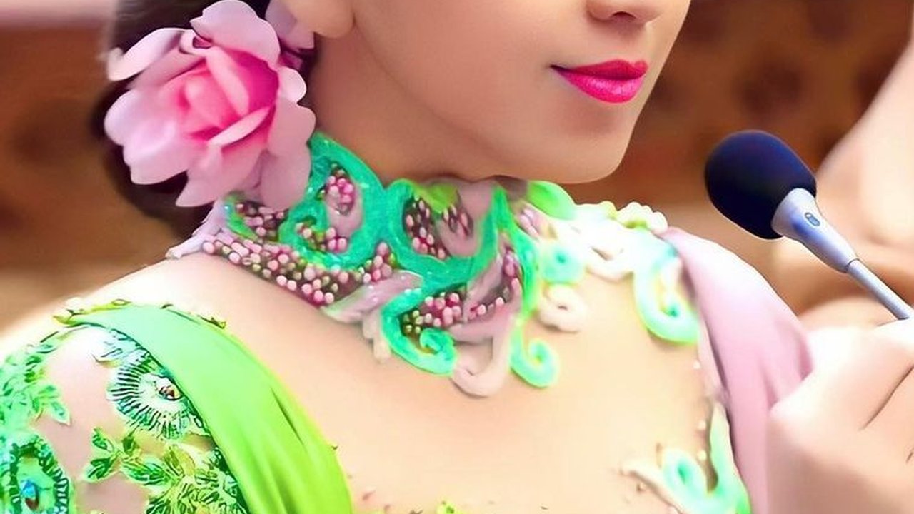 Deretan Potret Heni Tania Istri Kombes Pakai Baju Adat, Selalu Tampil Anggun