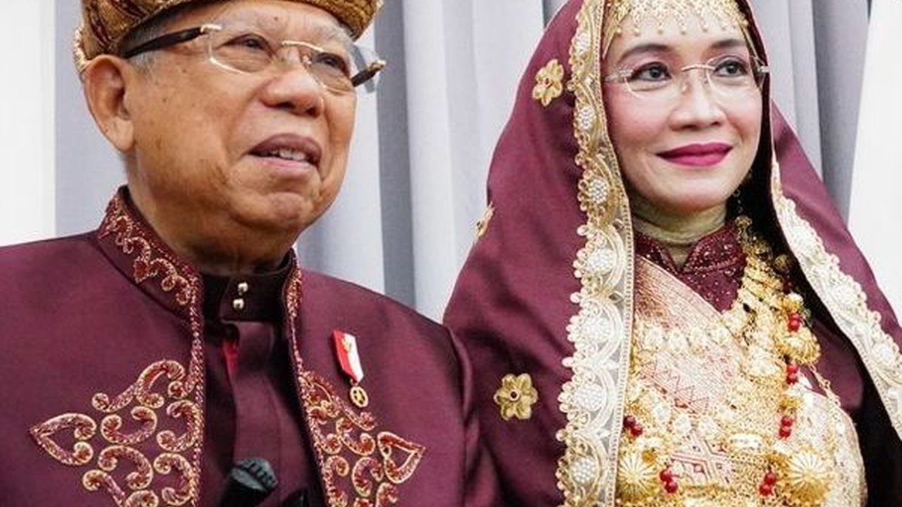 Wapres Ma'ruf Amin Pakai Baju Adat Padang di Upacara HUT ke-78 RI, Ini Maknanya