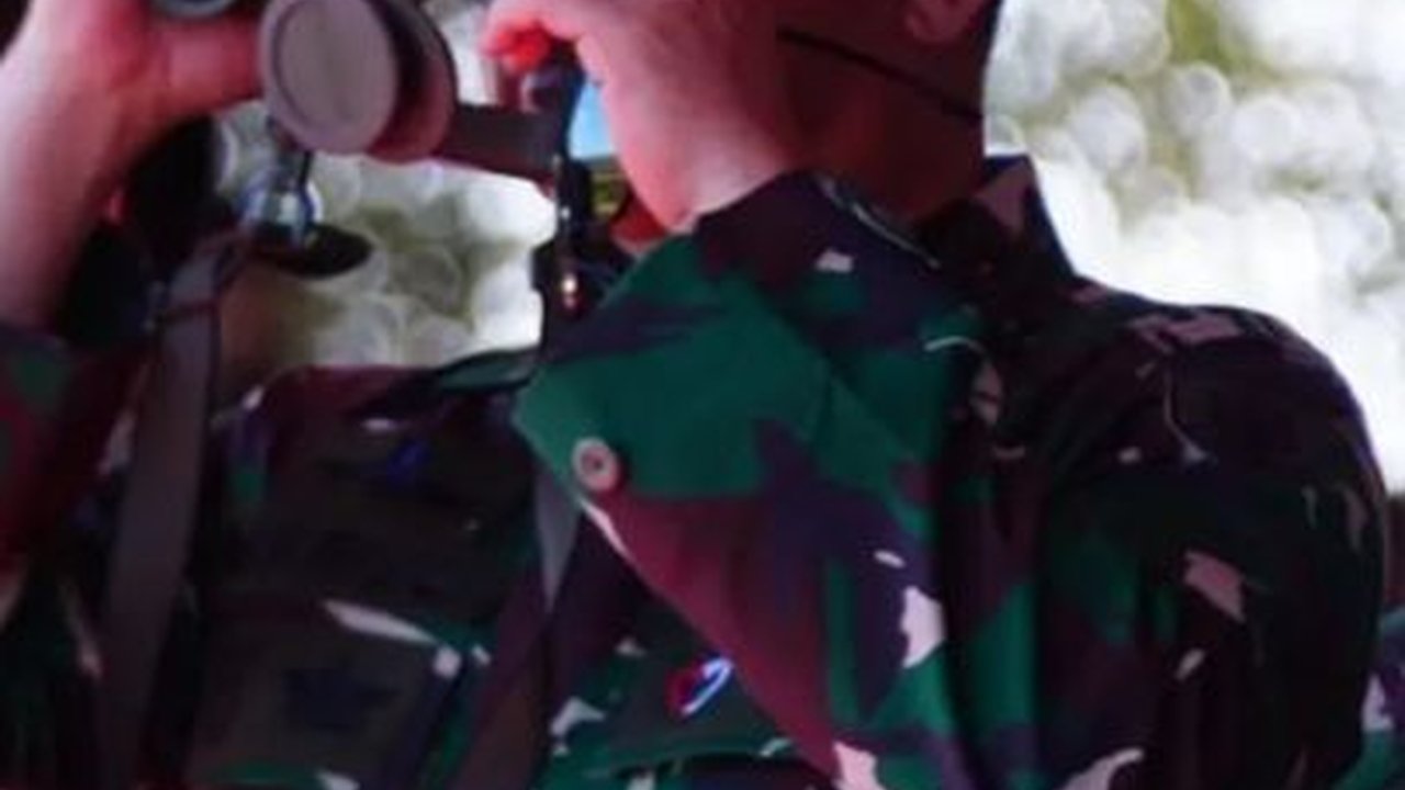 Jenderal-Jenderal Tiga Matra TNI di Puncak Latgab, Begini Gaya Pangkostrad Maruli