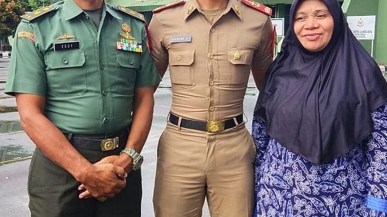 Ini Potret Ayah Letda Sawung Setyawan Peraih Adhi Makayasa Akmil 2023, Gagah Berseragam Militer