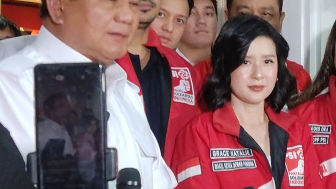Lirikan Grace Natalie PSI ke Prabowo: Makin Terlihat Arah Dukungan Pak Jokowi