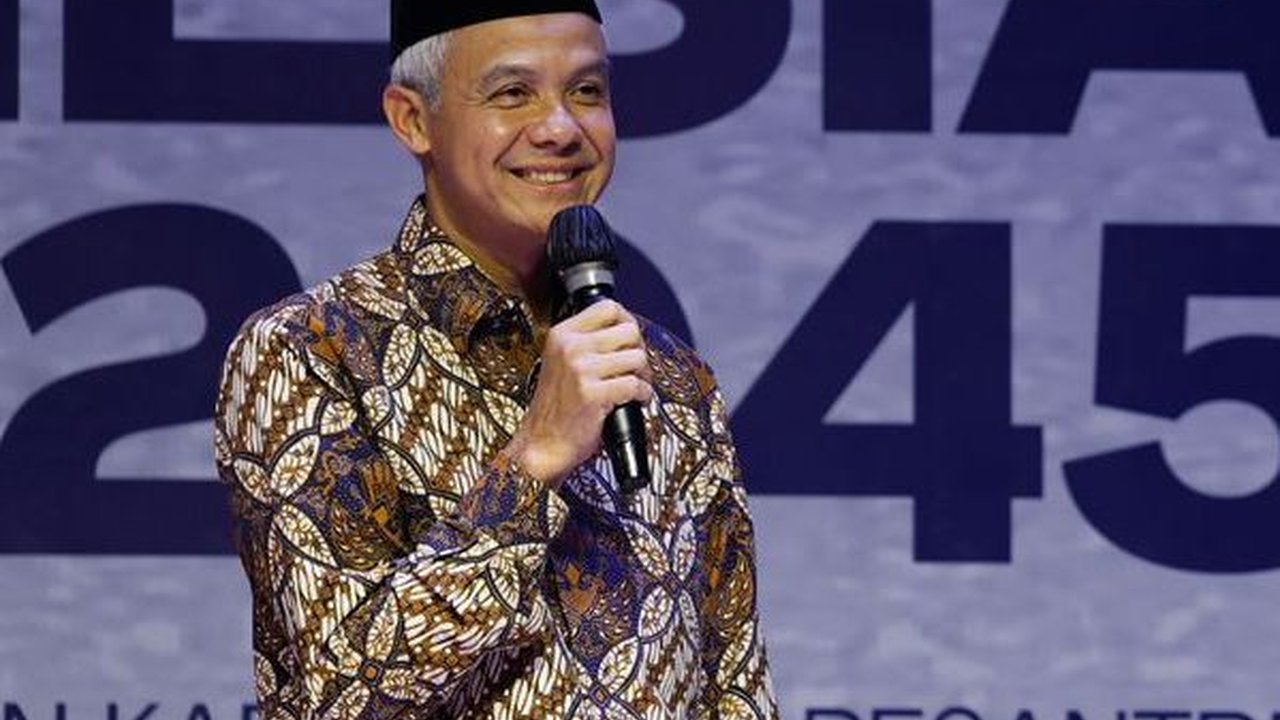 Ganjar Bicara Pentingnya Pendidikan Karakter bagi Milenial Demi Indonesia Emas 2045