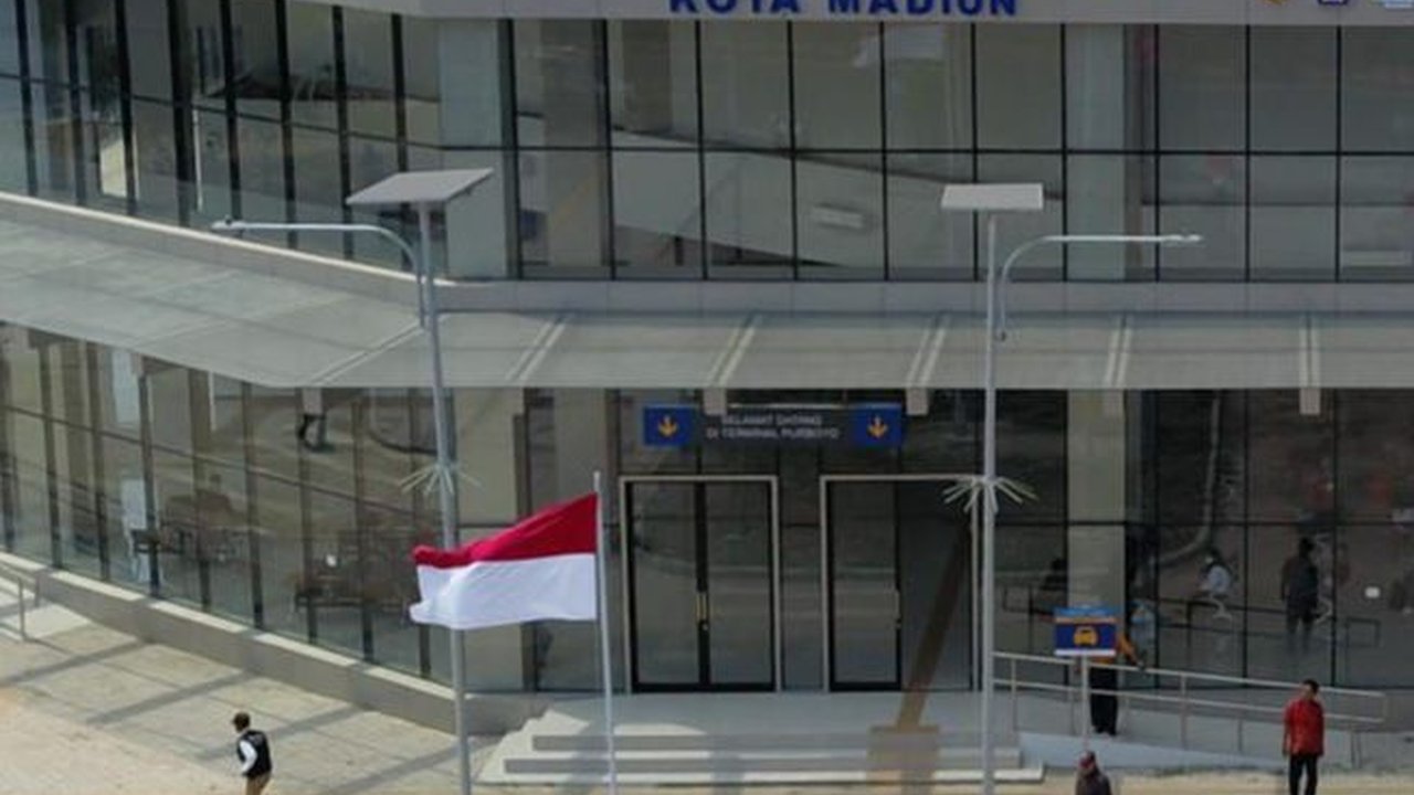 Wajah Baru Terminal Purboyo Madiun, Usung Konsep Ramah Lingkungan Bikin Pangling