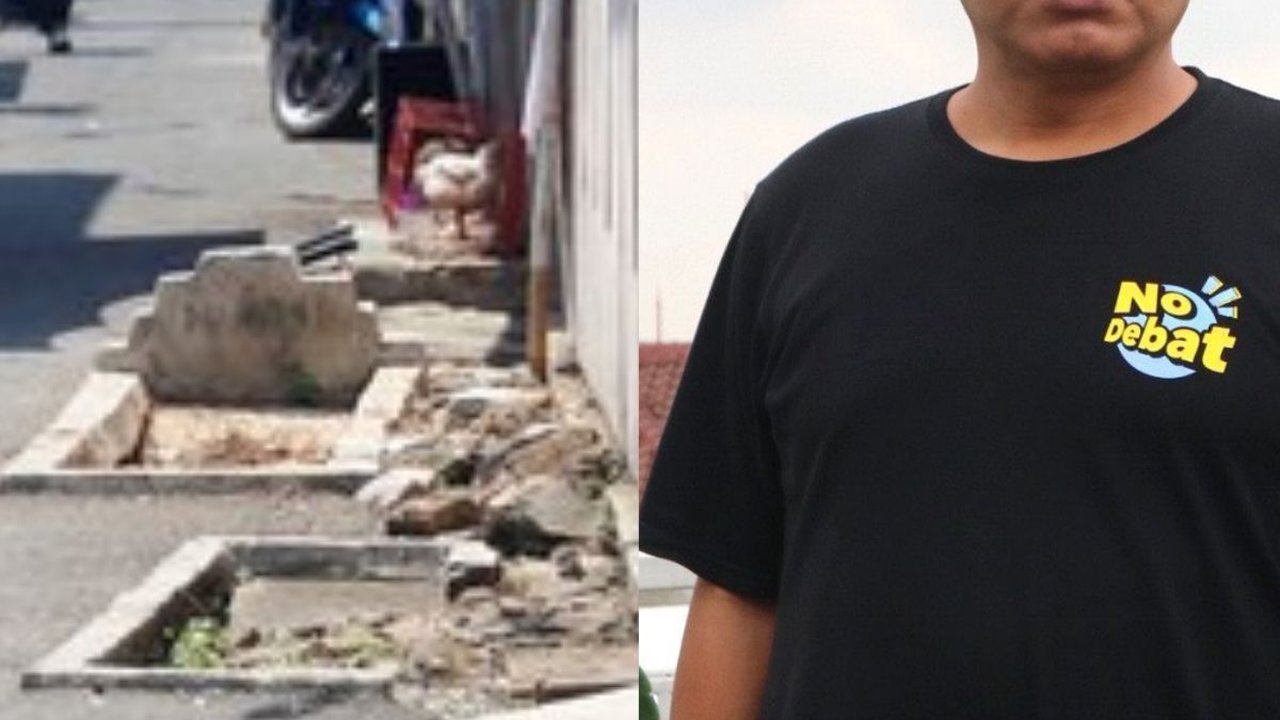 Kuburan Viral di Gang Jalan Sempit, Ternyata Depan Rumah Abdel Achrian