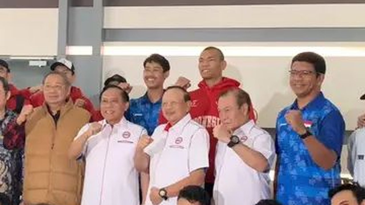Ketum PBVSI Sambut Timnas Voli Indonesia usai Finis Posisi 9 AVC Championship 2023