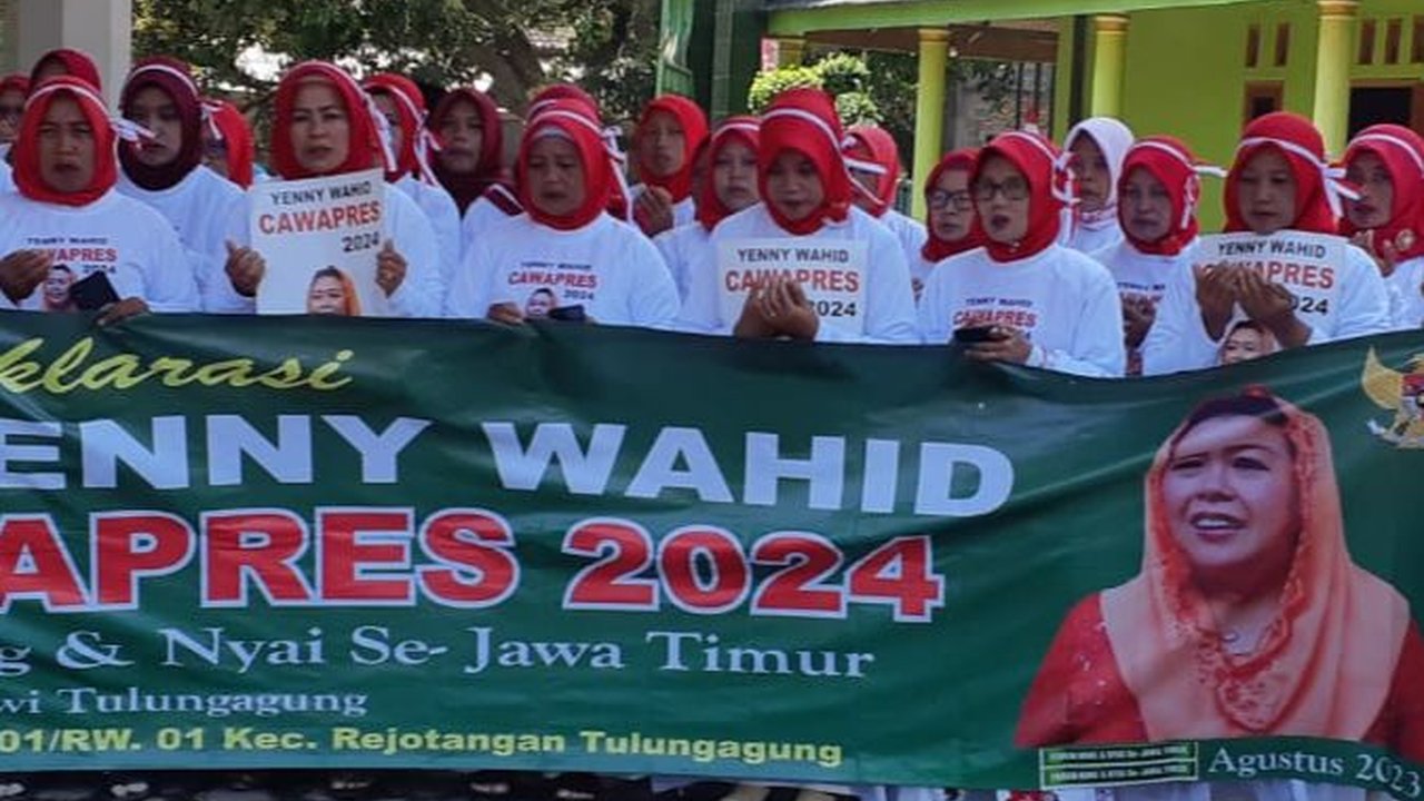 Forum Ning dan Nyai se-Jatim Dukung Yenny Wahid jadi Cawapres 2024
