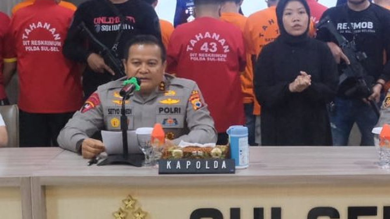 Empat Warga Sulsel Ditangkap Beli Senjata Api Ilegal, Salah Satunya Pegawai BUMN
