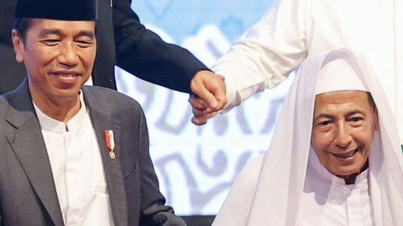 Dipimpin Jokowi, Prabowo dan Ganjar Bertemu Habib Lutfi Bin Yahya