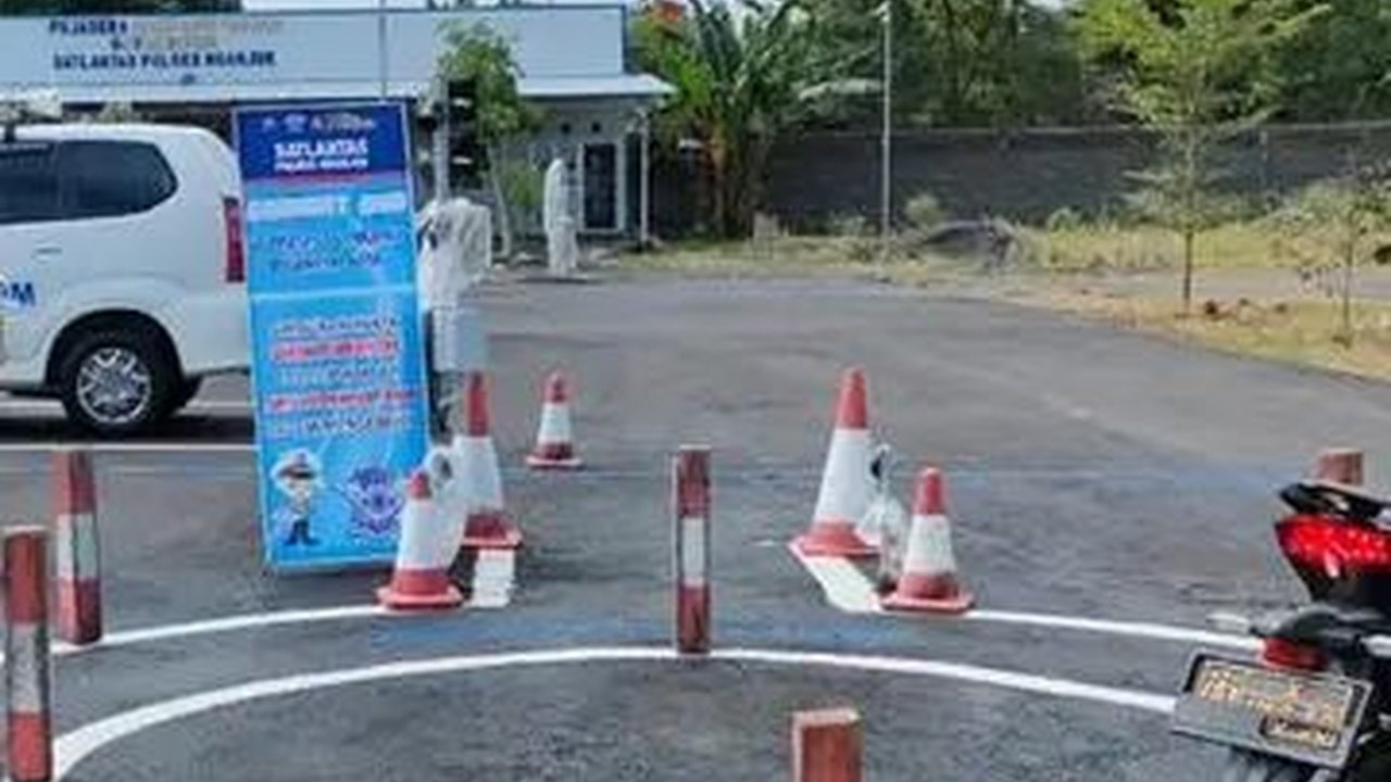 Ujian Praktik SIM Resmi Diubah, Lintasan 8 dan Zig-Zag Dihapus Diganti Model Begini