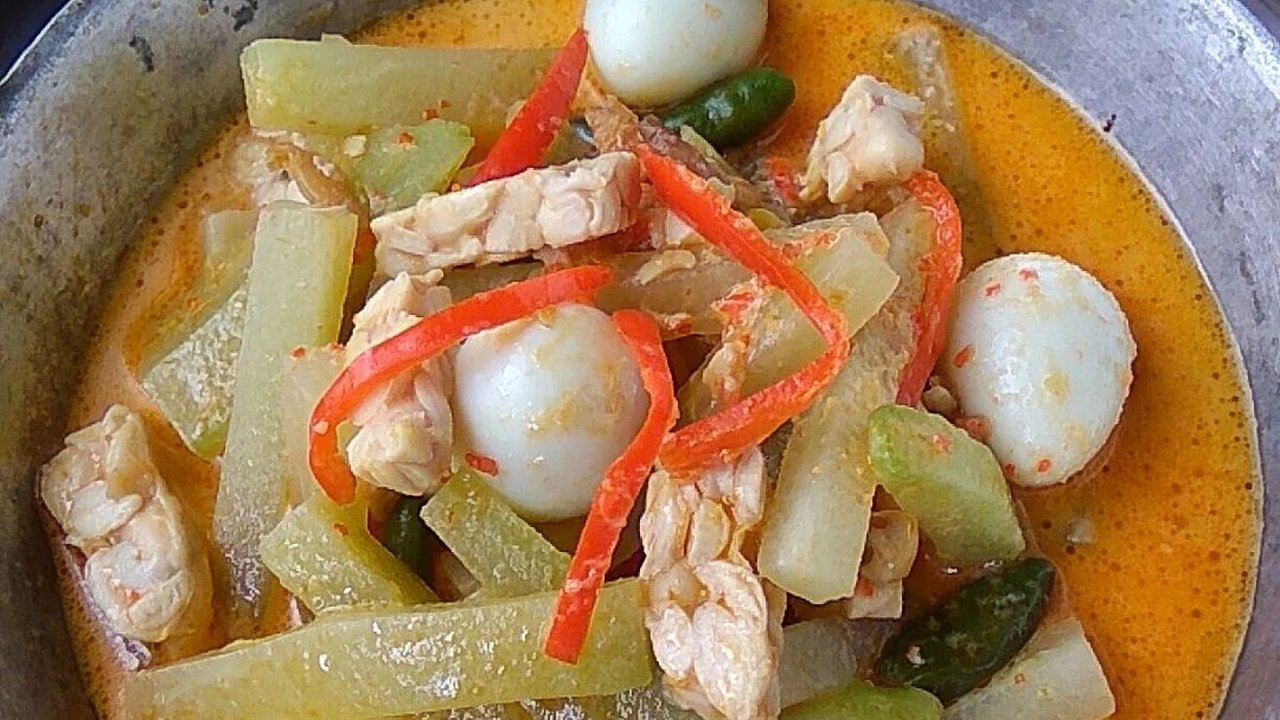 6 Resep Labu Siam Kuah Santan untuk Makan Malam, Enak dan Praktis