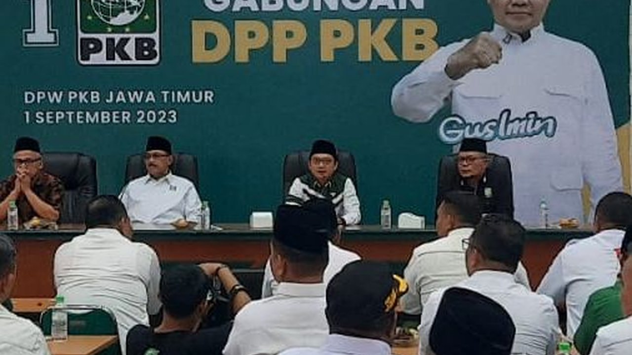 Hasil Pleno PKB, Para Kiai Restui Cak Imin Dampingi Anies: Bismillahi Tawakaltu, Budal Gus!