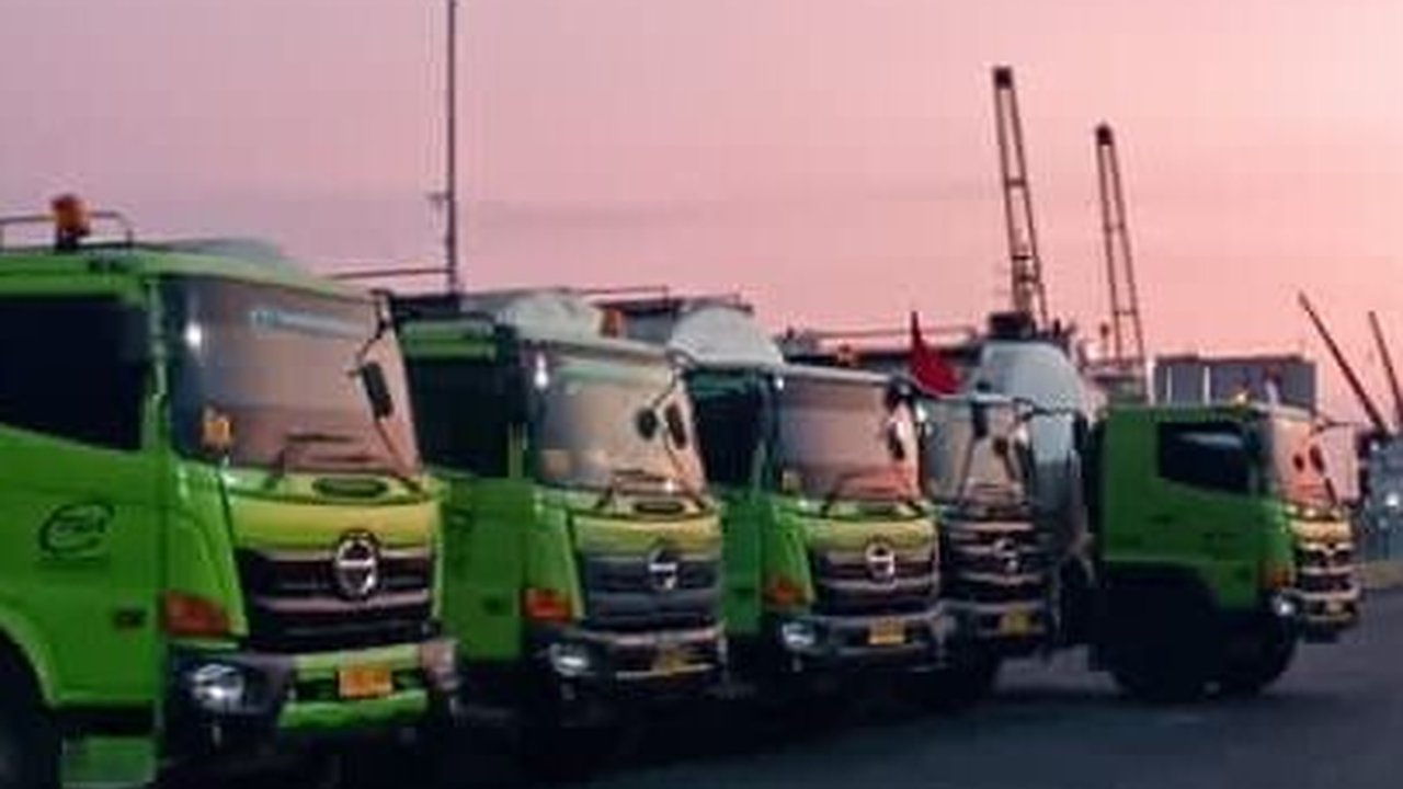 50 Armada Truk Milik MPX Logistiscs Dikirim untuk Proyek IKN di Kalimantan Timur
