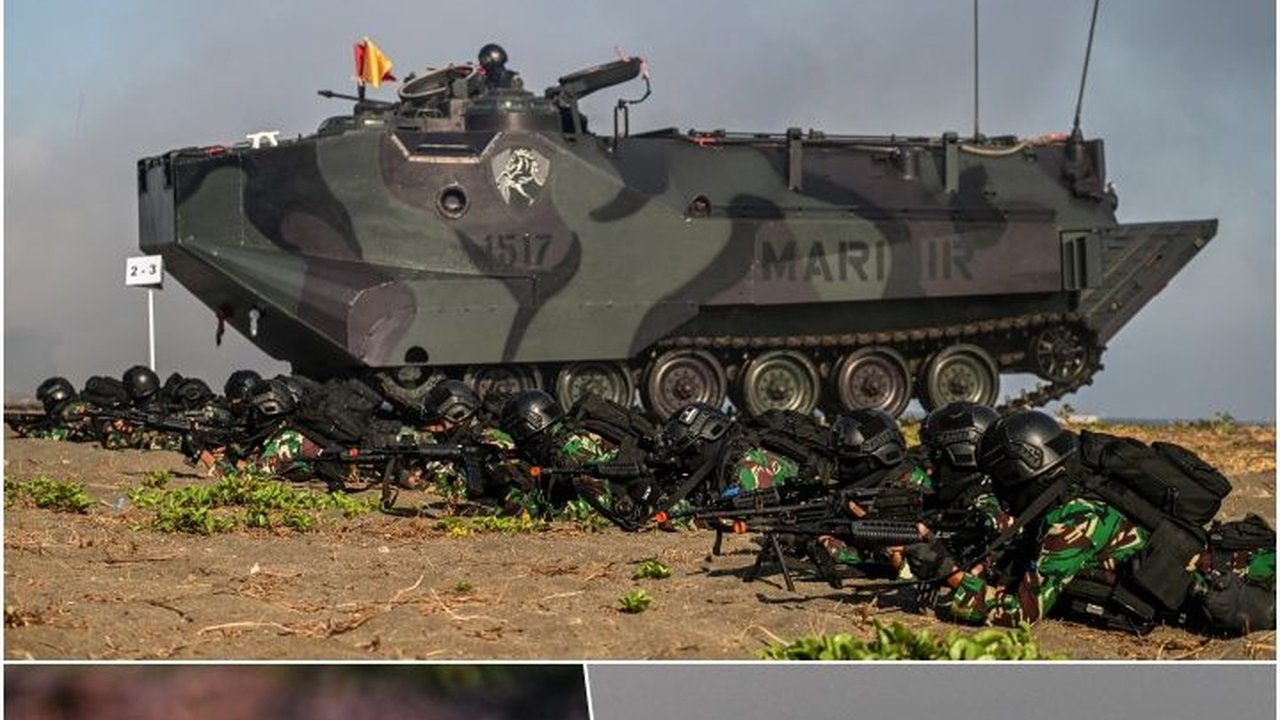 FOTO: Super Garuda Shield 2023, Ribuan Tentara Indonesia, AS, Singapura, Jepang hingga Inggris Unjuk Gigi dalam Latihan Perang di Situbondo