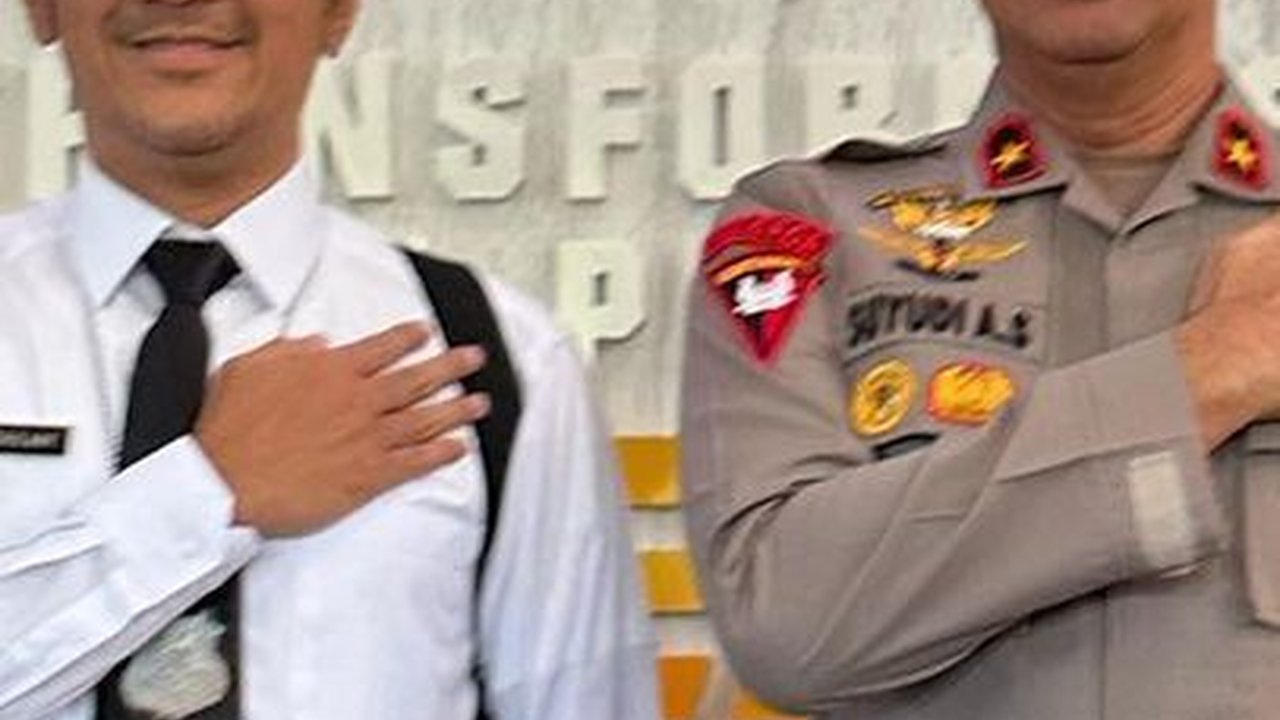 Jenderal Polisi Bersama Kombes Terima Kedatangan Kondre, Pria Terkenal Biasa Disapa Komandan