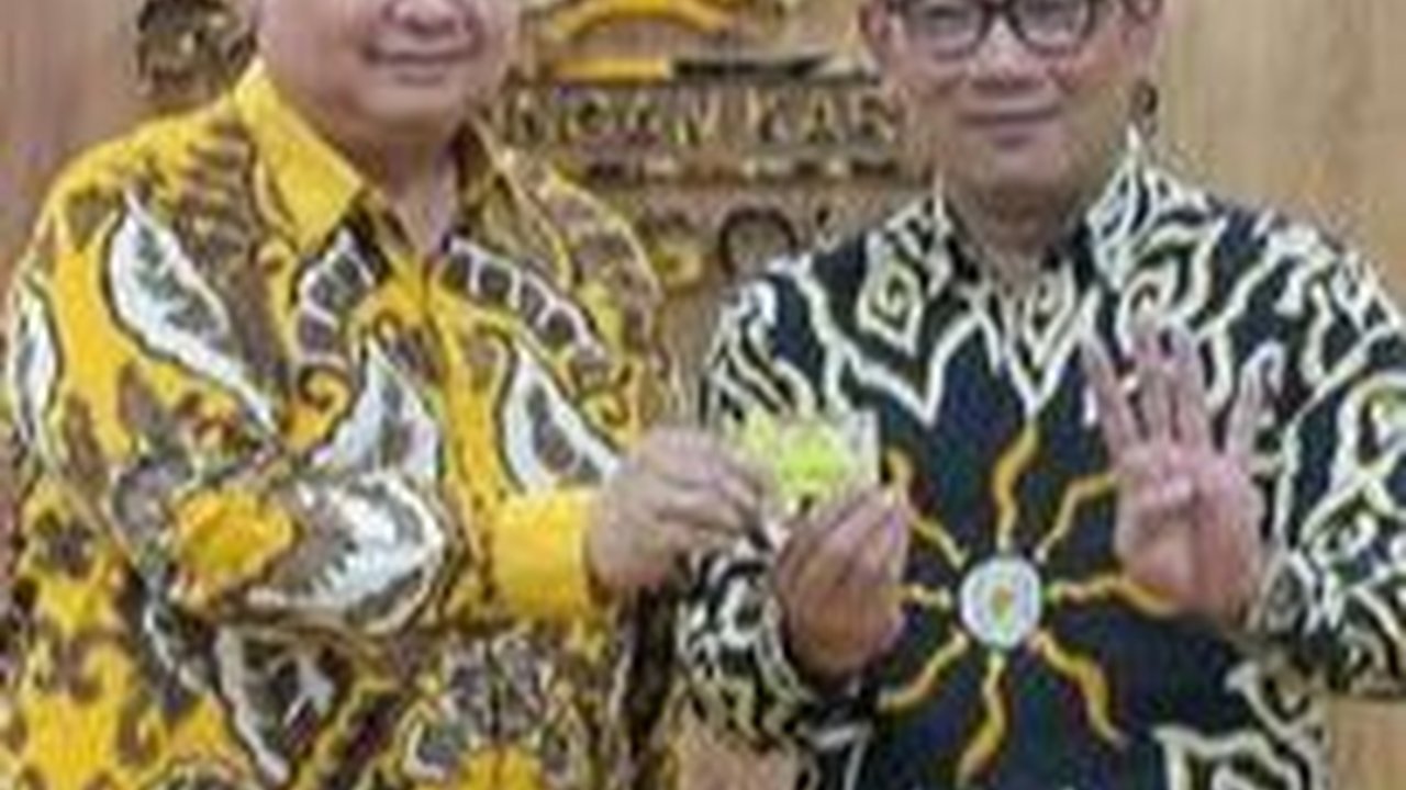 Golkar Ungkap Tujuan Pertemuan Prabowo-Ridwan Kamil, Biar Tak Ditarik Megawati?