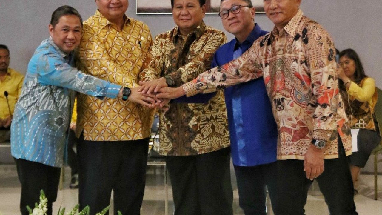 Koalisi Sepakat Bakal Cawapres Prabowo Digodok Bersama
