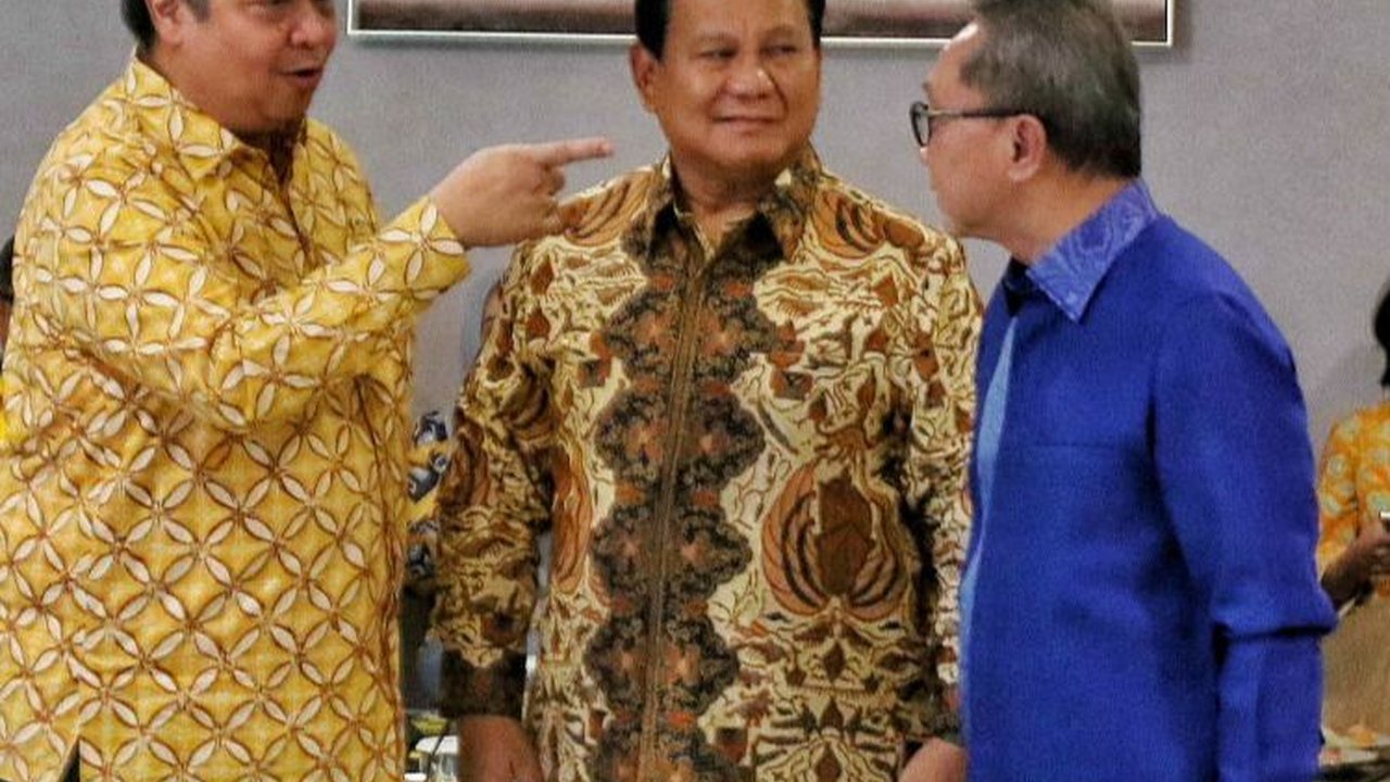Airlangga Soal Ada Partai Gabung Dukung Prabowo: Kita Tunggu Jamnya