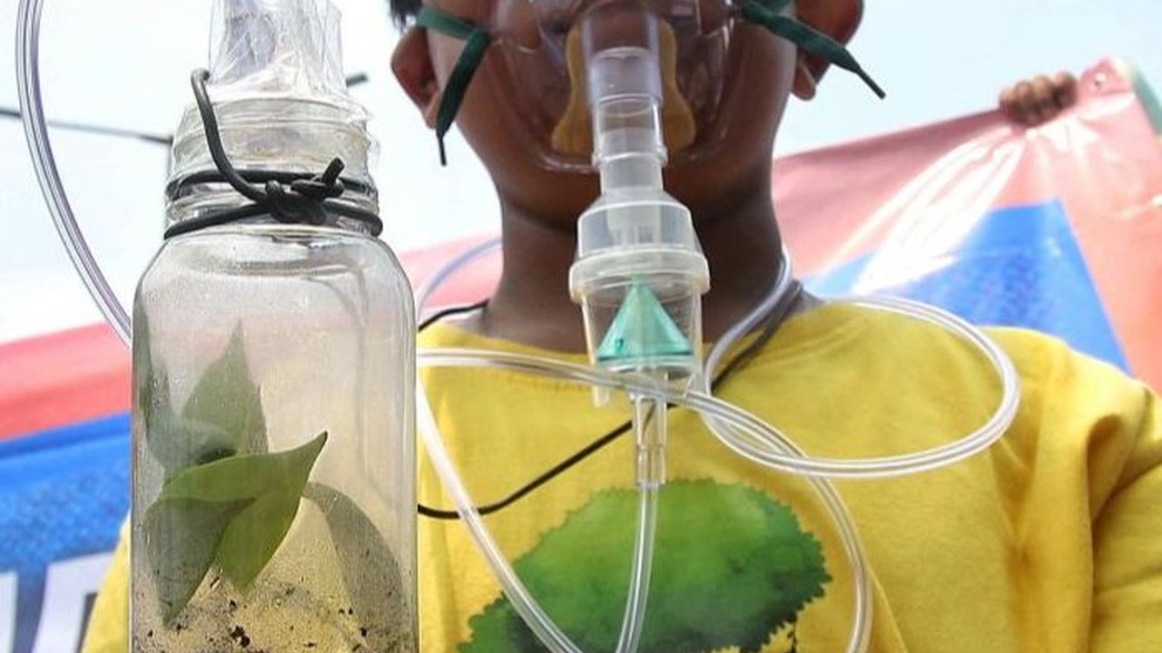 FOTO:  Pawai Global Climate Strike, Komunitas Peduli Lingkungan Suarakan Dampak Krisis Iklim