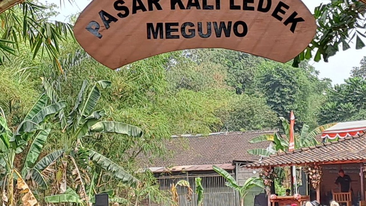 Cerita Warga Sleman Ubah Tempat Pembuangan Sampah Liar Jadi Pasar Kali Ledek