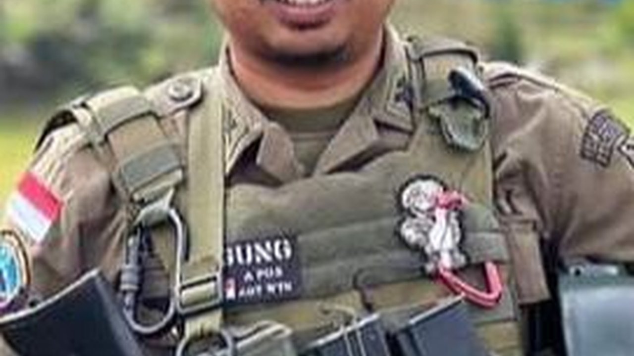 Sosok Briptu Rudi Agung, Anggota Brimob yang Gugur saat Baku Tembak dengan KKB