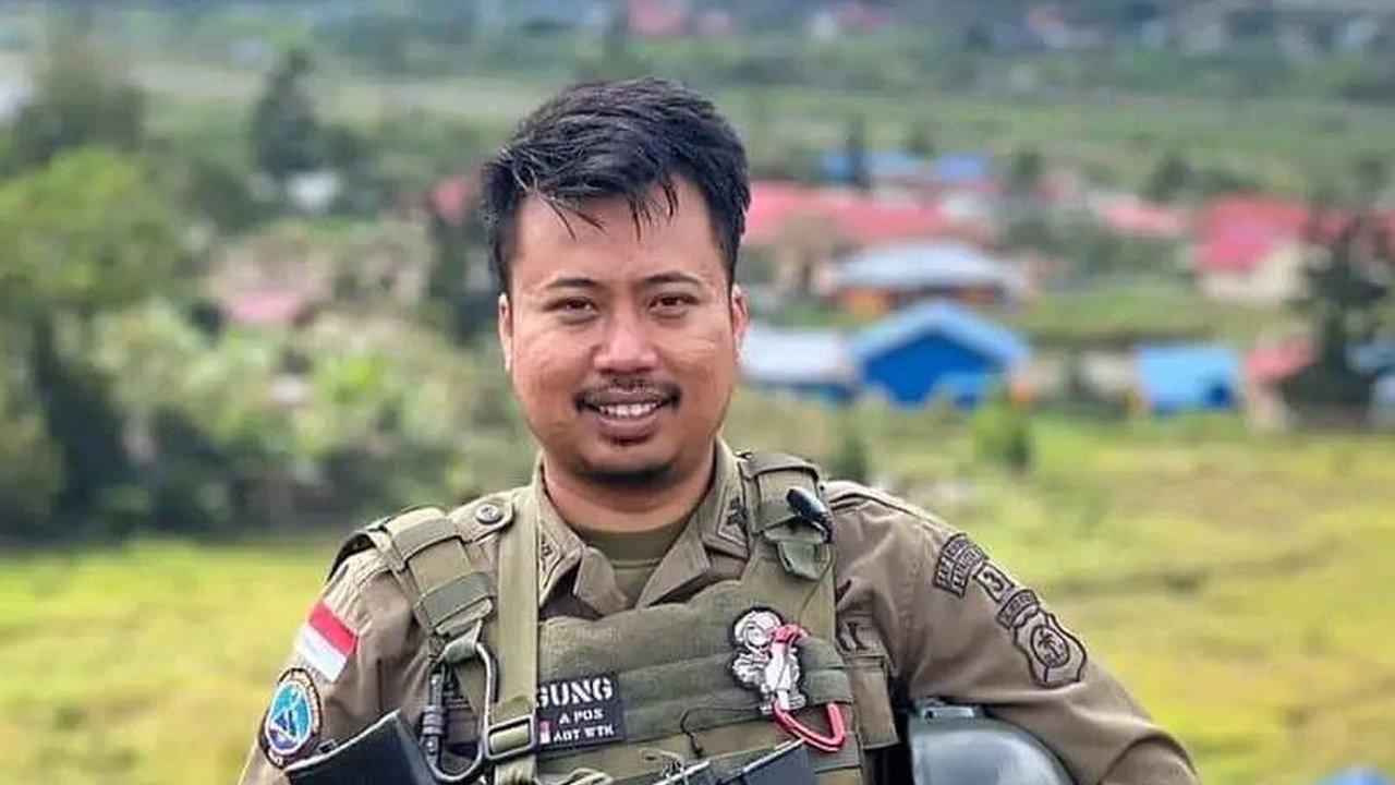 Potret Gagahnya Briptu Rudi Agung Semasa Hidup, Anggota Brimob Gugur saat Baku Tembak dengan KKB Papua