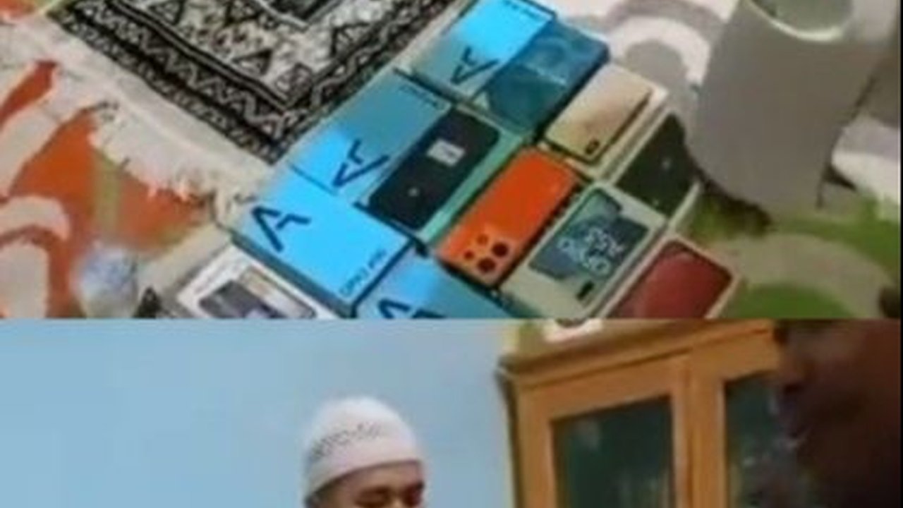 Viral Jemaah Pengajian Diduga Dapat Berkat HP Sebelum Pulang, Netizen 'Auto Rajin Datang'