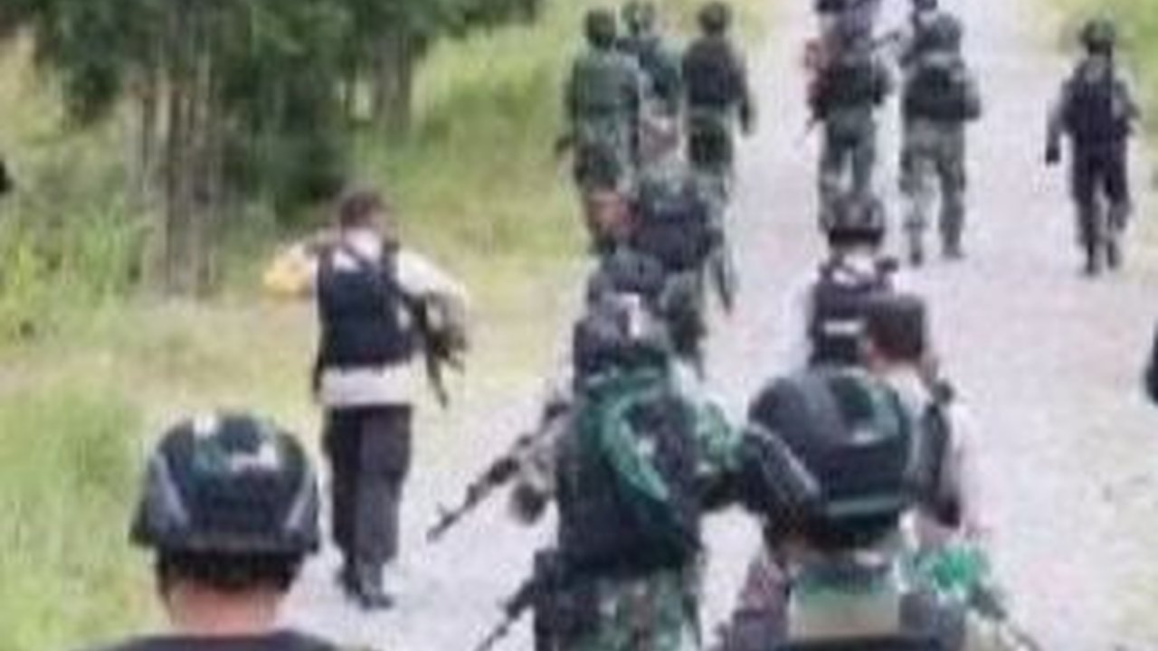 KKB Tembak Satpol PP di Oksibil, Peluru Gagal Tembus Kepala Karena Korban Pakai Helm