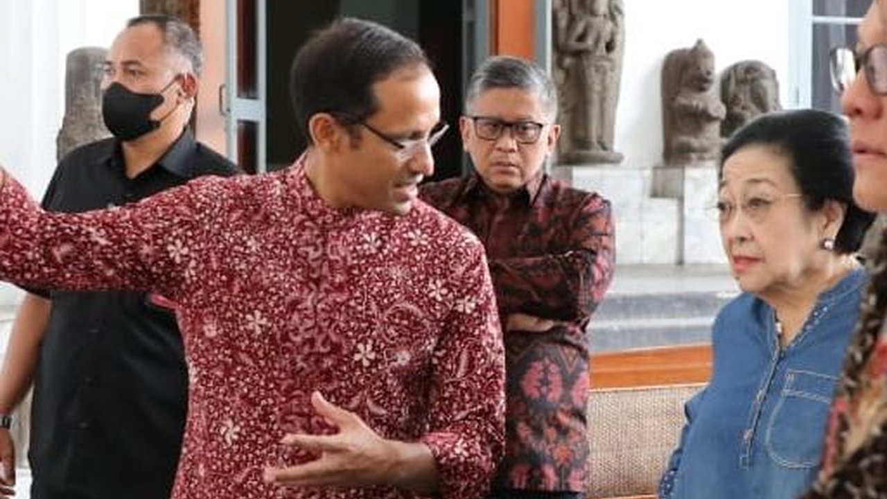 Ekspresi Megawati Berkeliling Museum Nasional Cek Kondisi Benda Sejarah Pascakebakaran